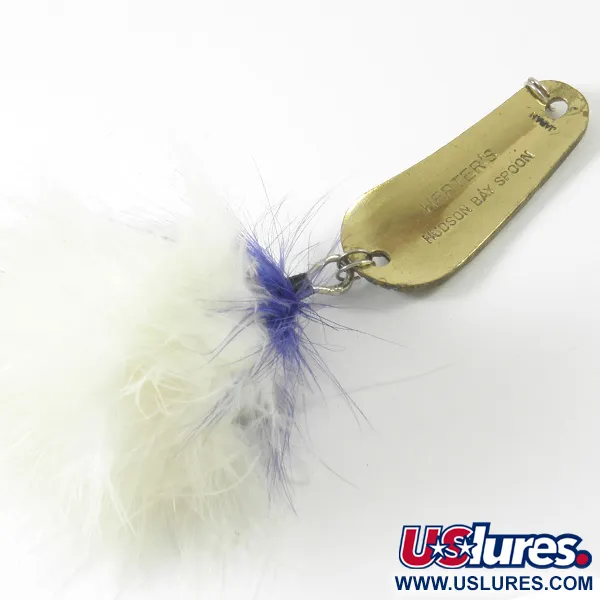 Vintage   Herter's Hudson bay spoon, 1/4oz Gold fishing spoon #3427