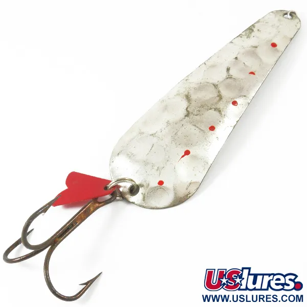 Vintage   EGB , 1/3oz Silver / Brass (Silver Plated) fishing spoon #3429