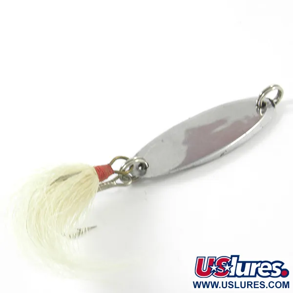 Vintage  Weber MrChamp, 1/4oz Nickel fishing spoon #3430