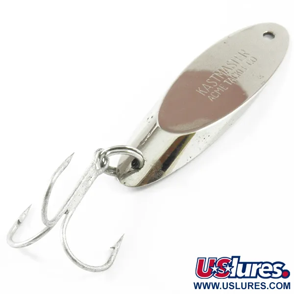 Vintage  Acme Kastmaster, 1/2oz Nickel fishing spoon #3432