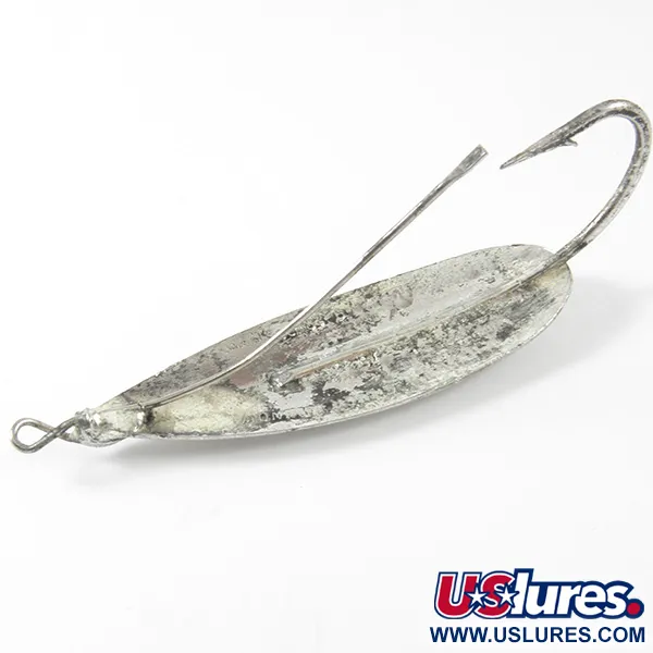 Vintage   Weedless Johnson Silver Minnow , 1/3oz Silver fishing spoon #3438