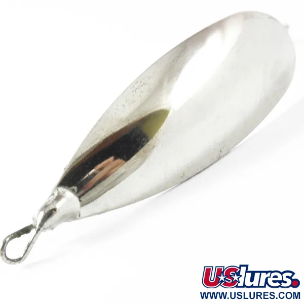 Vintage   Weedless Johnson Silver Minnow , 1/3oz Silver fishing spoon #3438