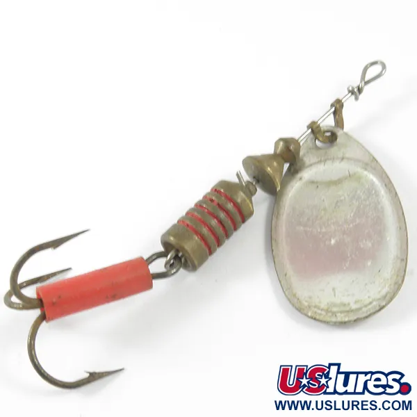 Vintage   Mepps Aglia 3, 1/4oz Silver spinning lure #3469