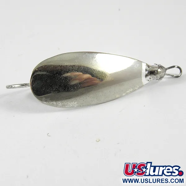 Vintage   Weedless Johnson Silver Minnow, 3/64oz Silver (Silver plated) fishing spoon #3487