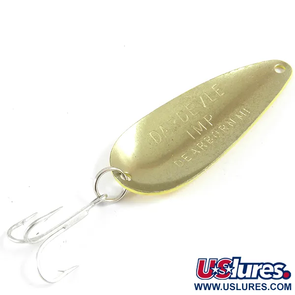 Vintage  Eppinger Dardevle Imp, 2/5oz Five of Diamonds fishing spoon #3503