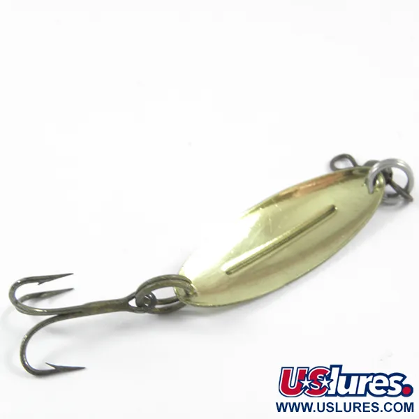 Vintage   Williams Wabler W20, 3/32oz Gold fishing spoon #3519