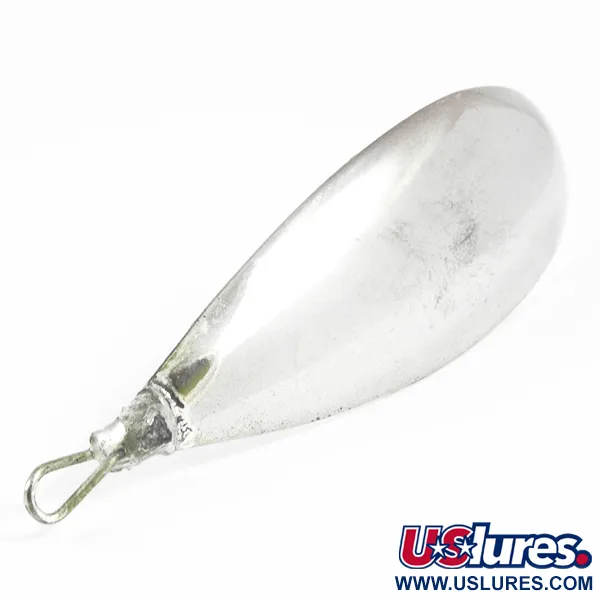 Vintage   Weedless Johnson Silver Minnow, 2/5oz Silver fishing spoon #3520