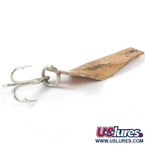 Vintage  Z-RAY Lures Z-Ray, 3/64oz Copper fishing spoon #3553