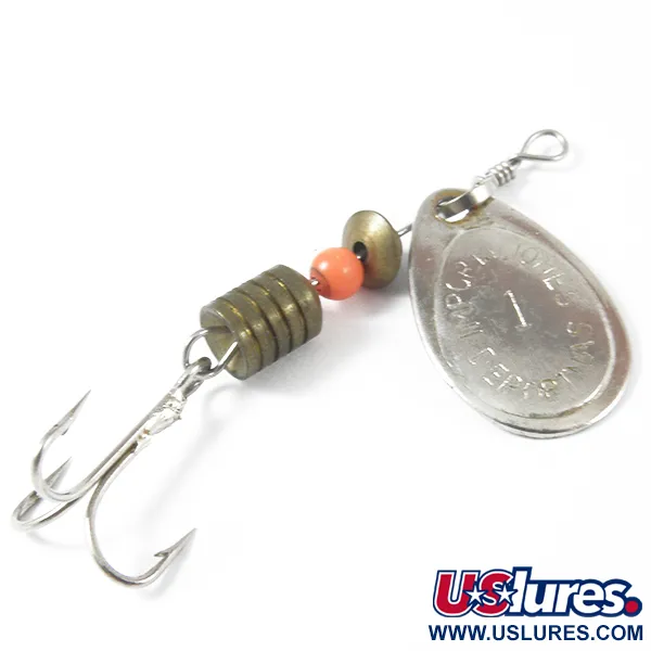 Vintage  Unknown IMPORTACIONES DEPORTIVAS 1, 1/8oz Nickel spinning lure #3558