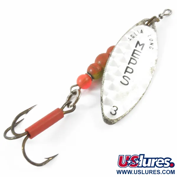 Vintage   Mepps Aglia Long 3 Rainbo, 2/5oz Rainbo spinning lure #3570
