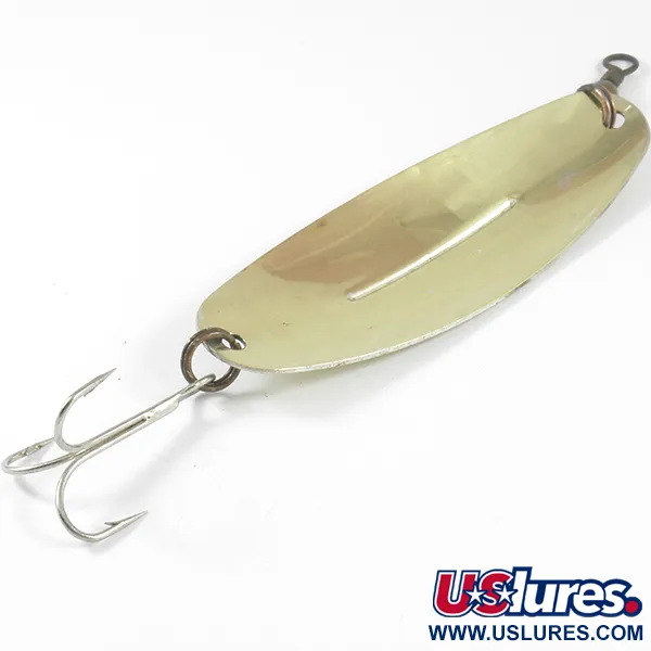 Vintage   Williams Wabler W70, 1oz Gold fishing spoon #3596