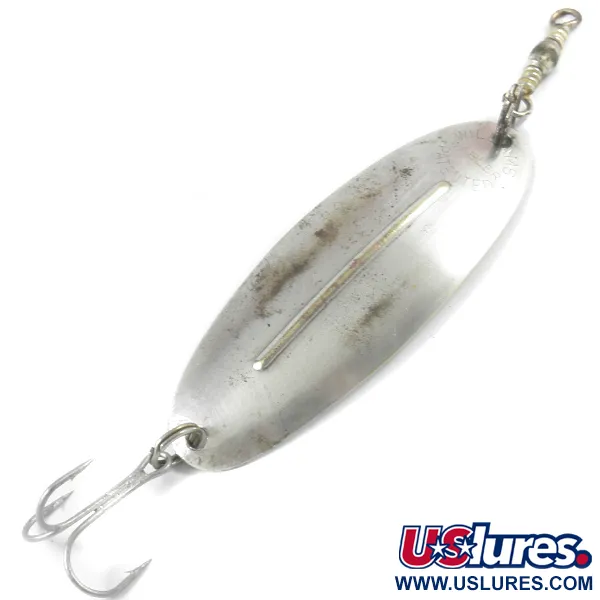 Vintage   Williams Wabler, 2/3oz Silver (Silver Plated) fishing spoon #3597