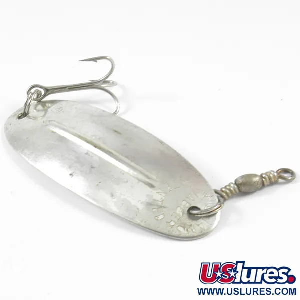 Vintage   Williams Wabler W50, 1/2oz Silver (Silver Plated) fishing spoon #3598