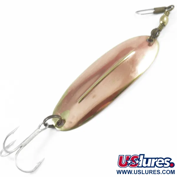 Vintage   Williams Wabler W50, 1/2oz Copper fishing spoon #3599