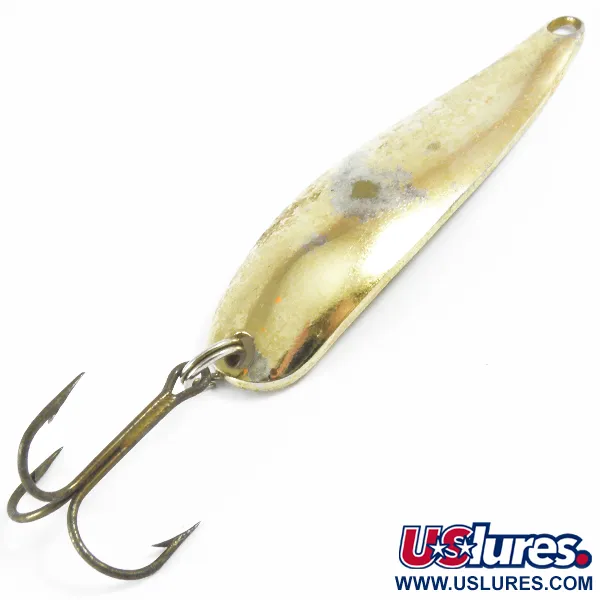 Vintage  Marathon  Marathon, 1/4oz Gold fishing spoon #3639