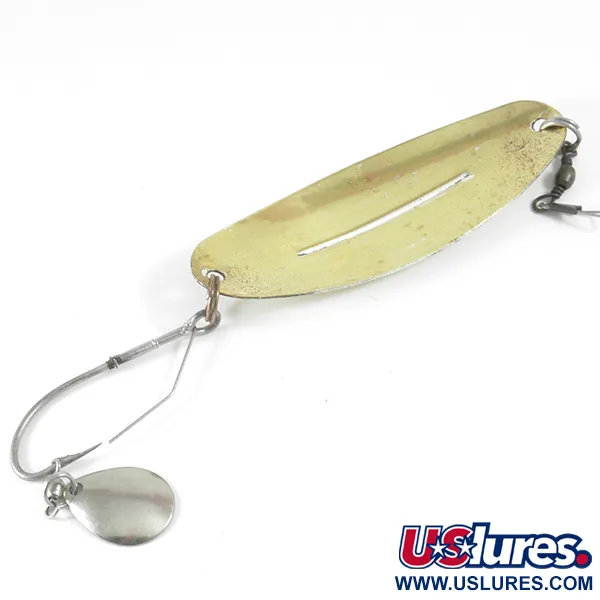 Vintage   Williams Wabler W70, 1oz Gold fishing spoon #3645