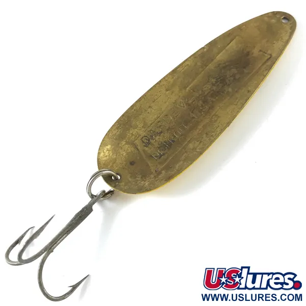 Vintage  Eppinger Dardevle, 1oz Five of diamonds fishing spoon #3693
