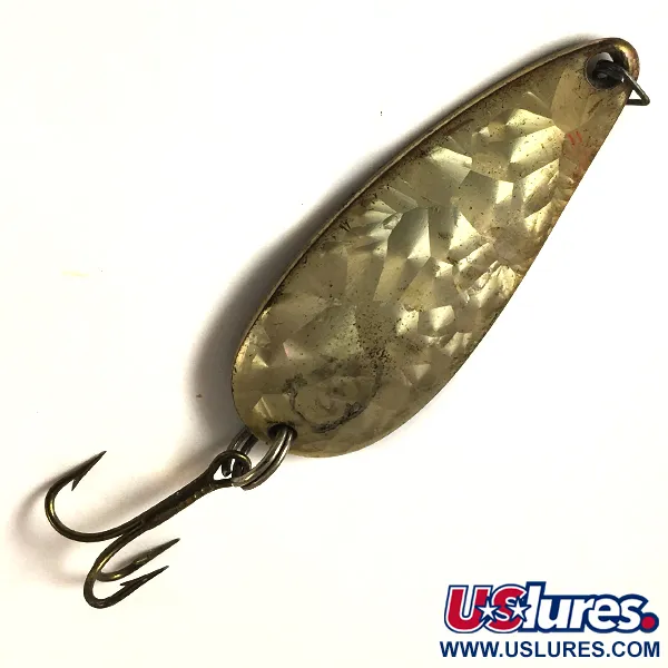 Vintage  Eppinger Dardevle Spinnie, 1/3oz Crystal (Scale)  fishing spoon #3707