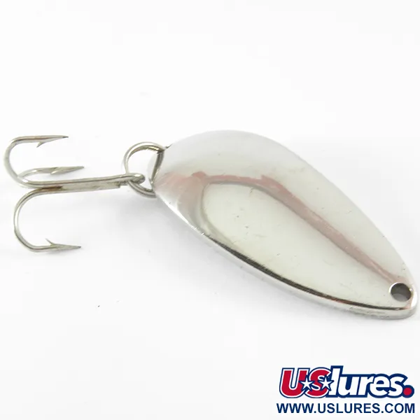 Vintage  Eppinger Dardevle Devle Dog 5400, 2/3oz Nickel fishing spoon #3710