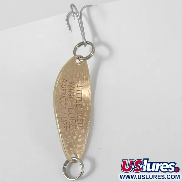 Vintage  Seneca Little Cleo Crystal, 1/4oz Crystal (Copper Scale)  fishing spoon #3736