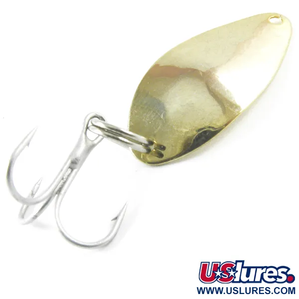 Vintage  Acme Little Cleo, 1/16oz Gold fishing spoon #3751