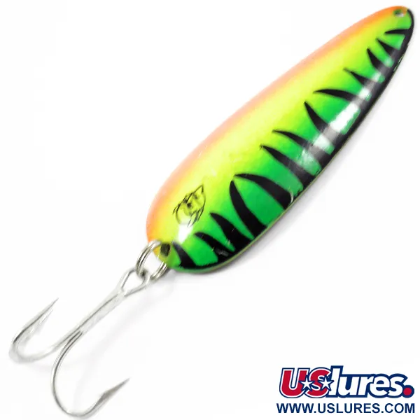 Vintage  Eppinger Dardevle, 1oz FireTiger fishing spoon #3776