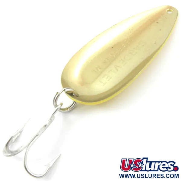Vintage  Eppinger Dardevle Dardevlet , 3/4oz Five of Diamonds fishing spoon #3808