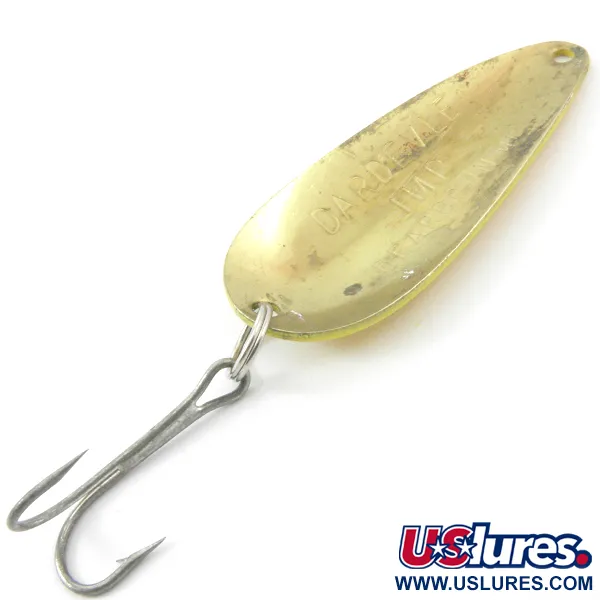 Vintage  Eppinger Dardevle Imp, 2/5oz Five of Diamonds fishing spoon #3810