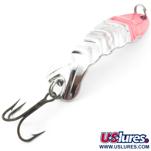 Vintage  Other Sharpie, 1/4oz Nickel / Pink fishing spoon #3813