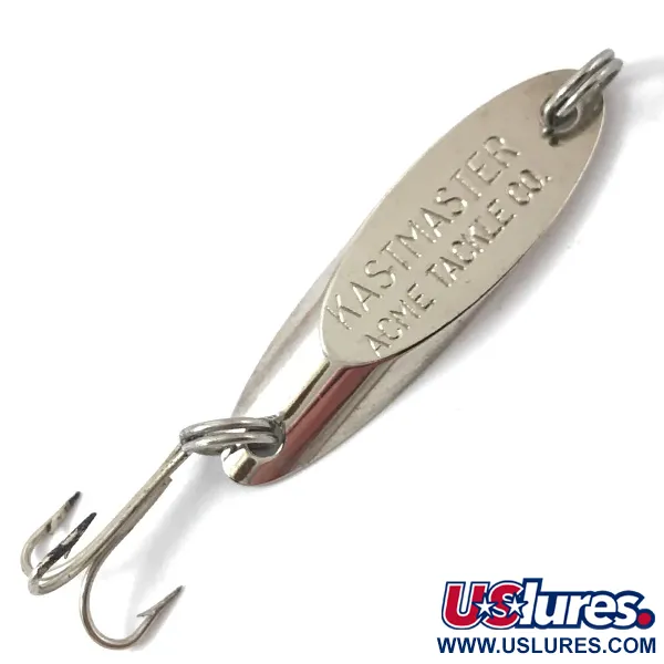 Vintage  Acme Kastmaster, 1/8oz Nickel fishing spoon #3827