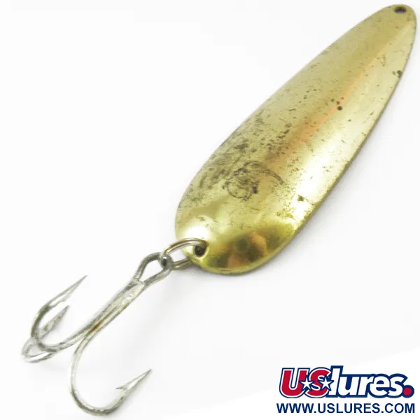 Vintage  Eppinger Dardevle, 3/4oz Brass fishing spoon #3845