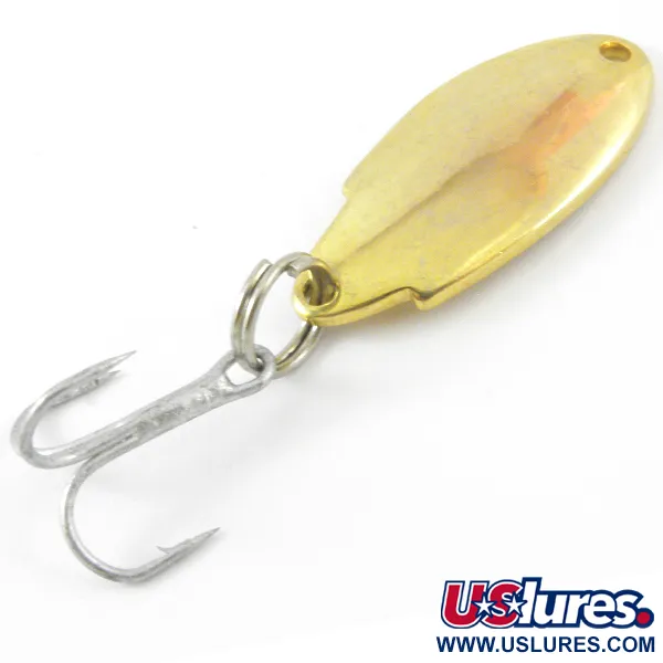 Vintage   Acme Thunderbolt, 1/8oz Gold fishing spoon #3851