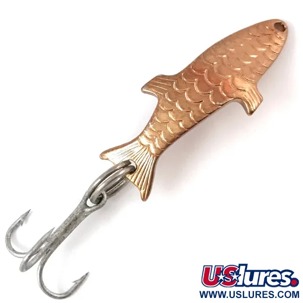 Vintage  Acme Phoebe, 3/32oz Copper fishing spoon #3858