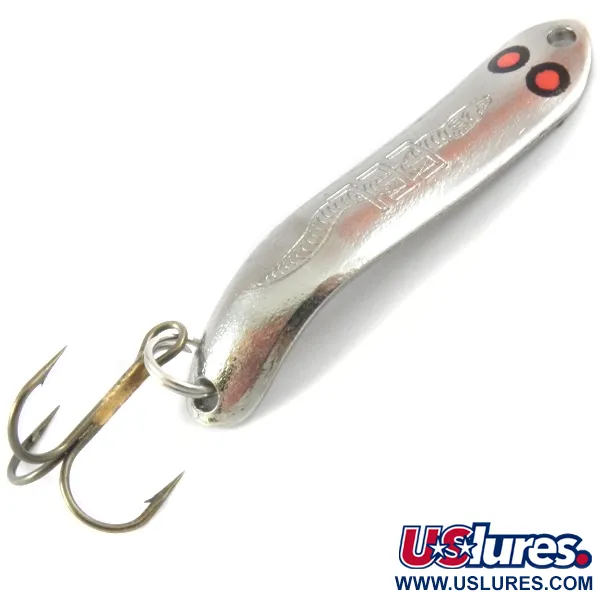 Vintage   Thomas EEL, 1/8oz Nickel fishing spoon #3870