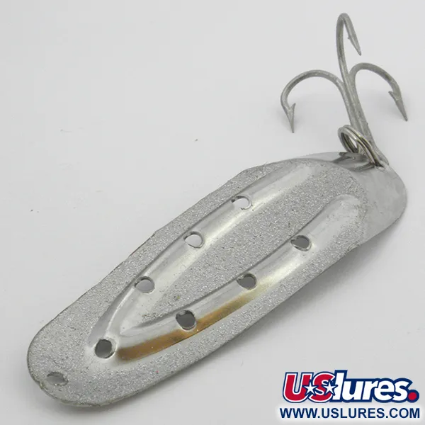 Vintage  Lake Products Charger №3, 2/5oz Nickel fishing spoon #3902