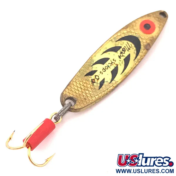 Vintage   Mepps Syclops 00, 3/16oz Brass fishing spoon #3905