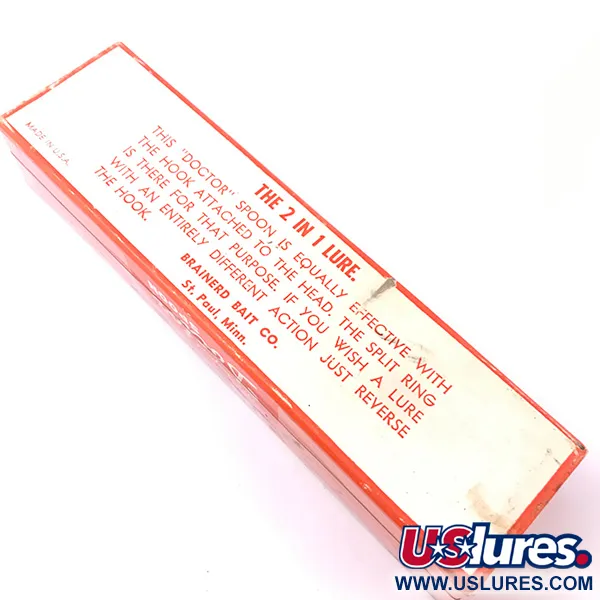  Other Little Doctor 275, 1oz Nickel / Gold fishing spoon #3935