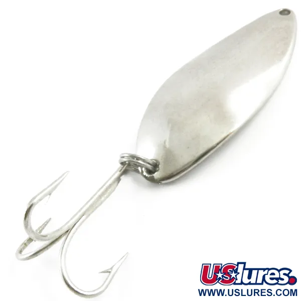 Vintage  Seneca Little Cleo (Hula Girl), 3/4oz Nickel fishing spoon #3955