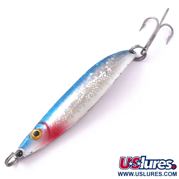 Vintage  Wiggler Viking Herring, 2/3oz Rainbow Herring fishing spoon #3978