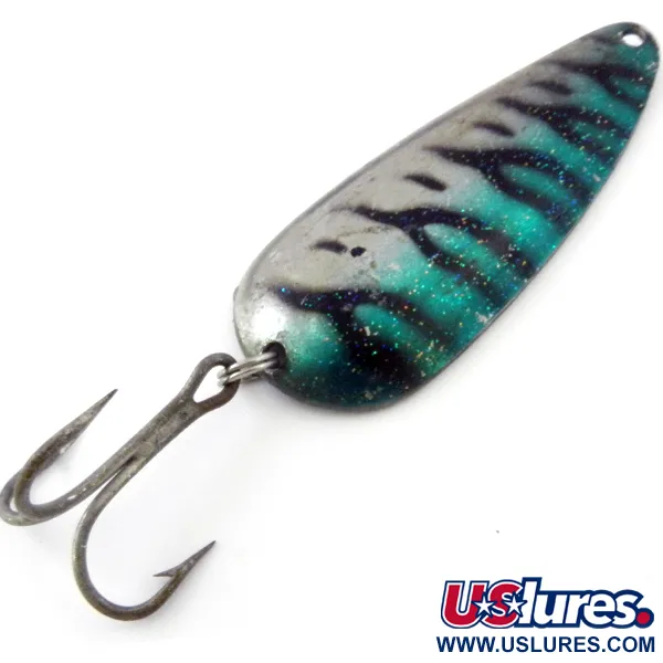 Vintage  Boss Lures Boss Spoon, 2/3oz Tiger / Nickel fishing spoon #4005