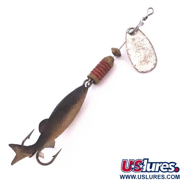 Vintage   Mepps Comet Mino 00 , 1/16oz Silver spinning lure #4035