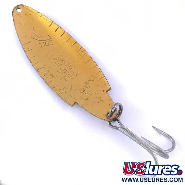 Vintage   Thomas Buoyant, 3/4oz Golden Trout fishing spoon #4066