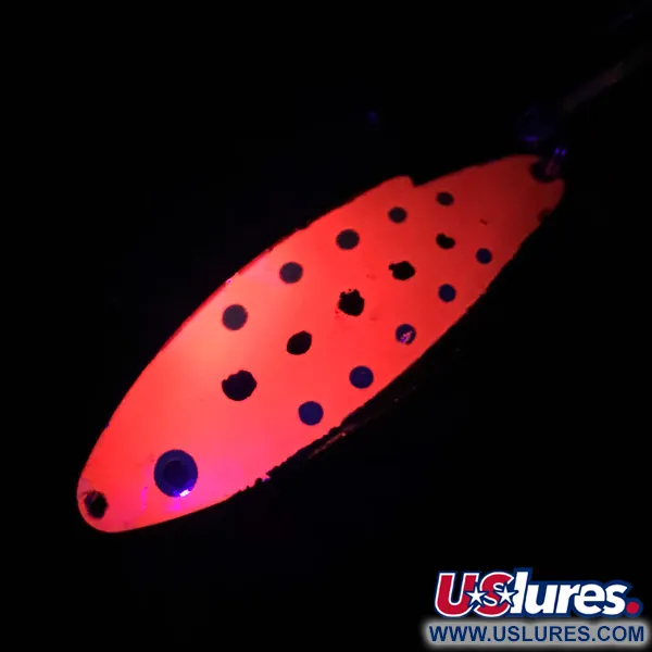 Vintage   Thomas Buoyant UV, 3/4oz Red fishing spoon #4067