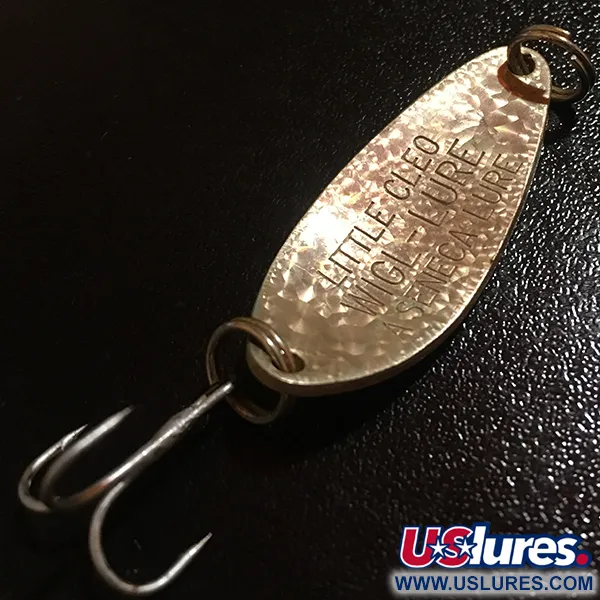 Vintage  Seneca Little Cleo Crystal, 1/4oz Crystal (Copper Scale)  fishing spoon #4083