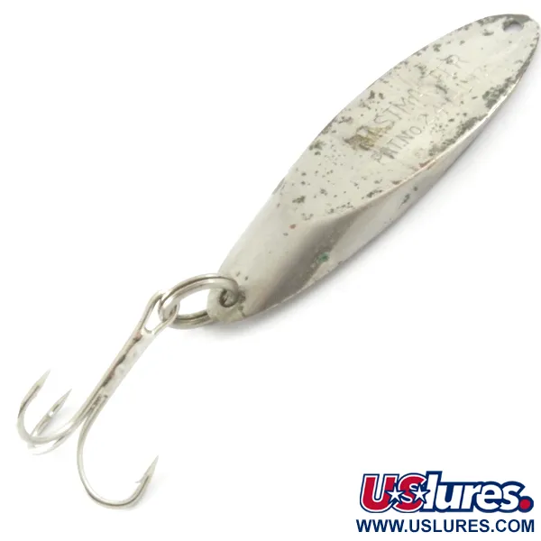Vintage  Acme Kastmaster, 1/2oz Nickel fishing spoon #4129