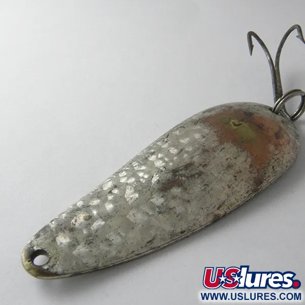 Vintage  Eppinger Dardevle Imp Crystal, 2/5oz Crystal (Silver Scale)  fishing spoon #4158