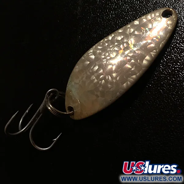 Vintage  Seneca Little Cleo Crystal, 1/4oz Crystal (Golden Scale) fishing spoon #4169