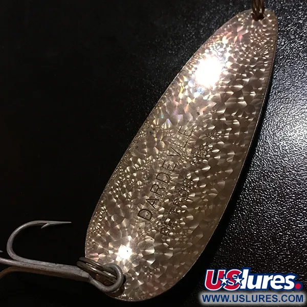 Vintage  Eppinger Dardevle Crystal, 1oz Crystal (Scale) discontinued fishing spoon #4207