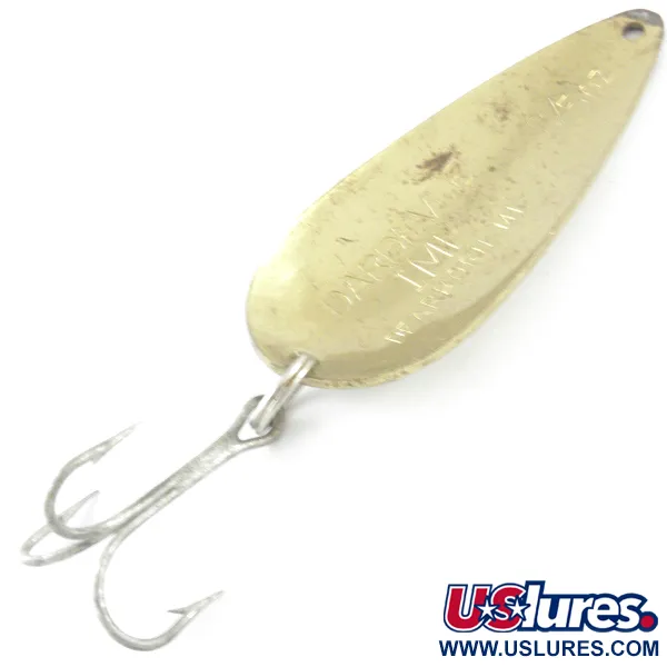 Vintage  Eppinger Dardevle Imp, 2/5oz Brass fishing spoon #4233