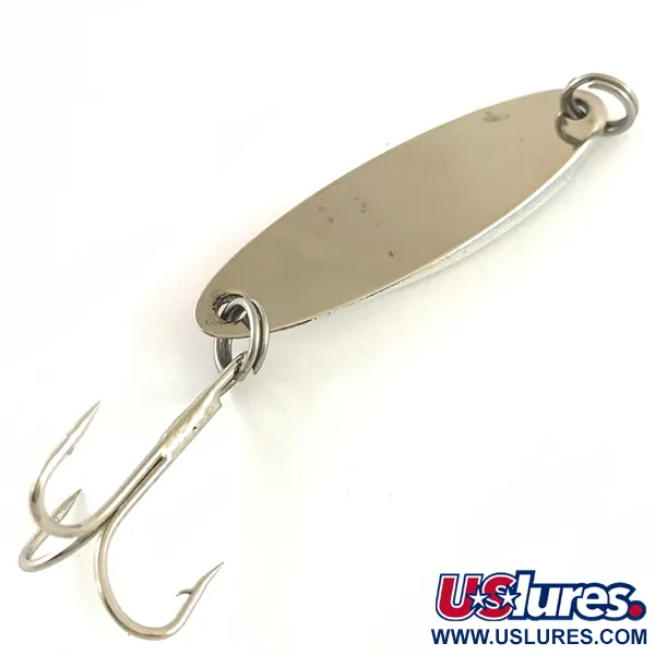 Vintage  Acme Kastmaster, 1/4oz Trout / Nickel fishing spoon #4256